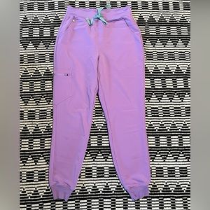 Zamora High Waisted Jogger Scrub Pant Size Small